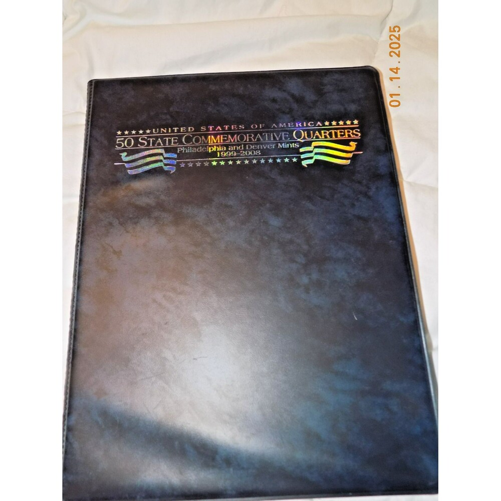 USA Commemorative Quarter album 1999-2008